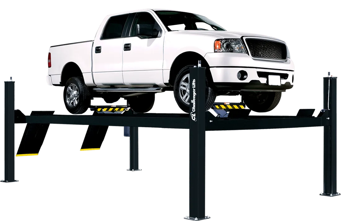 Challenger 4P14 — 14,000 lb Four-Post General Service Lift