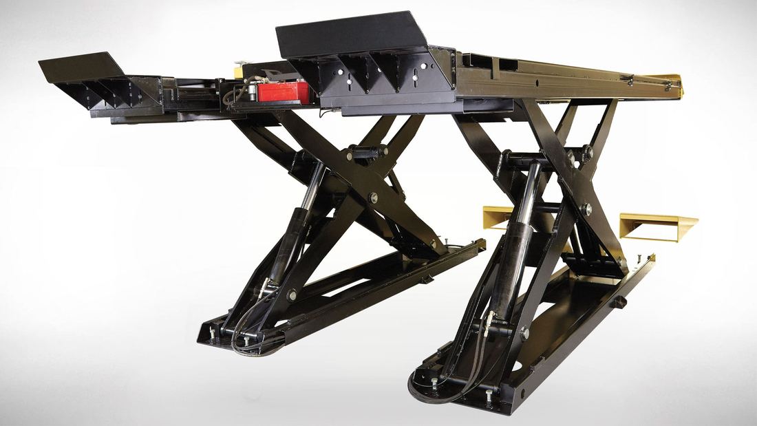 John Bean EELR501APKG — 12,000 lb Scissor Alignment Lift