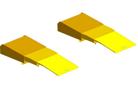 EELR501APKG retractable approach ramps