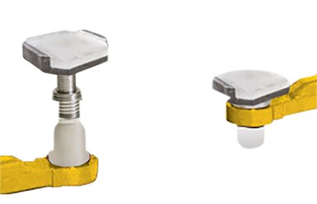 EELR537A adjustable urethane screw pads
