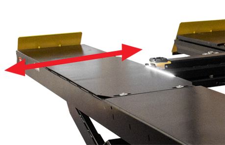14K scissor 26-inch ultra-wide runways