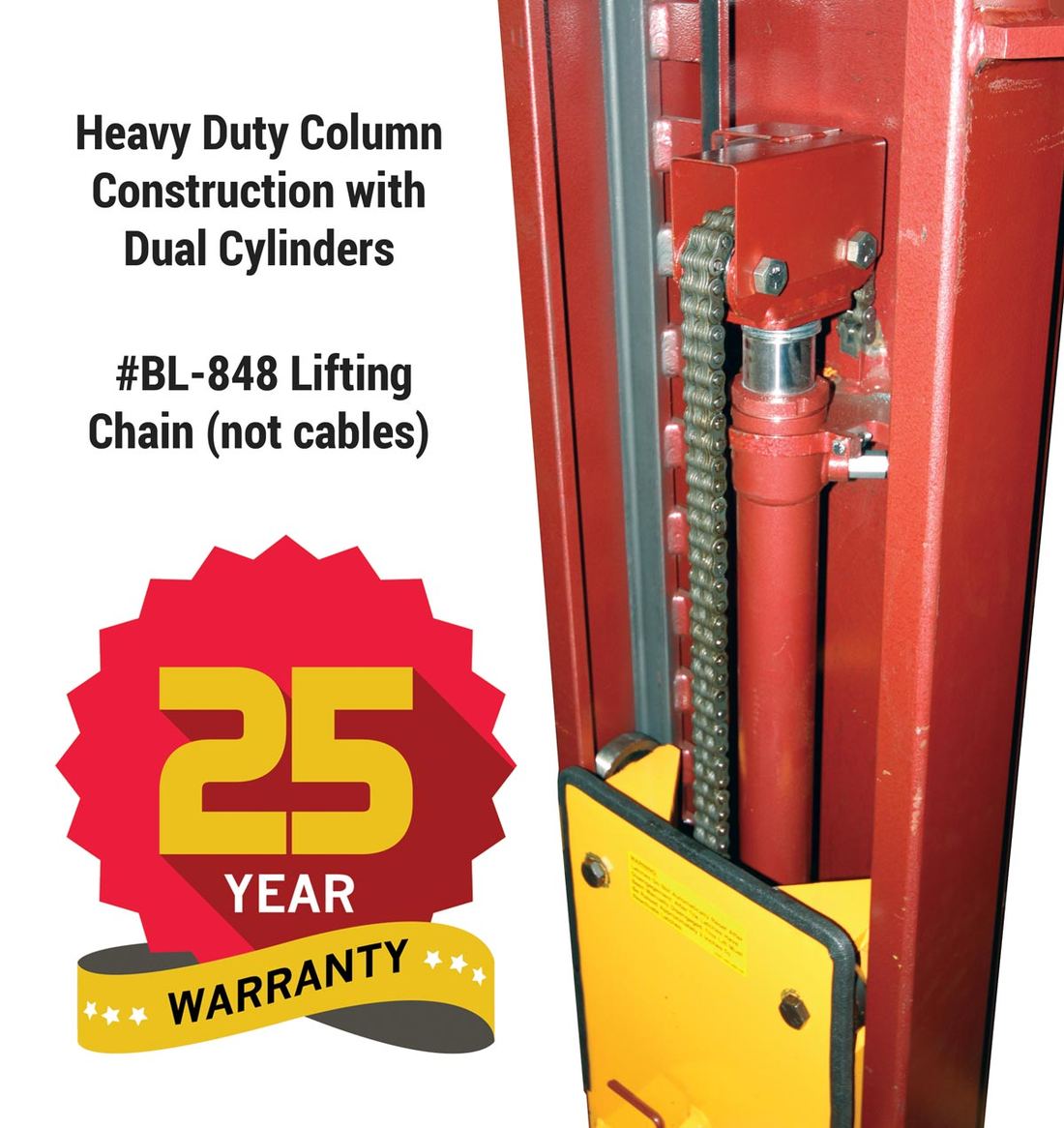 LC-12 forklift-mast steel columns