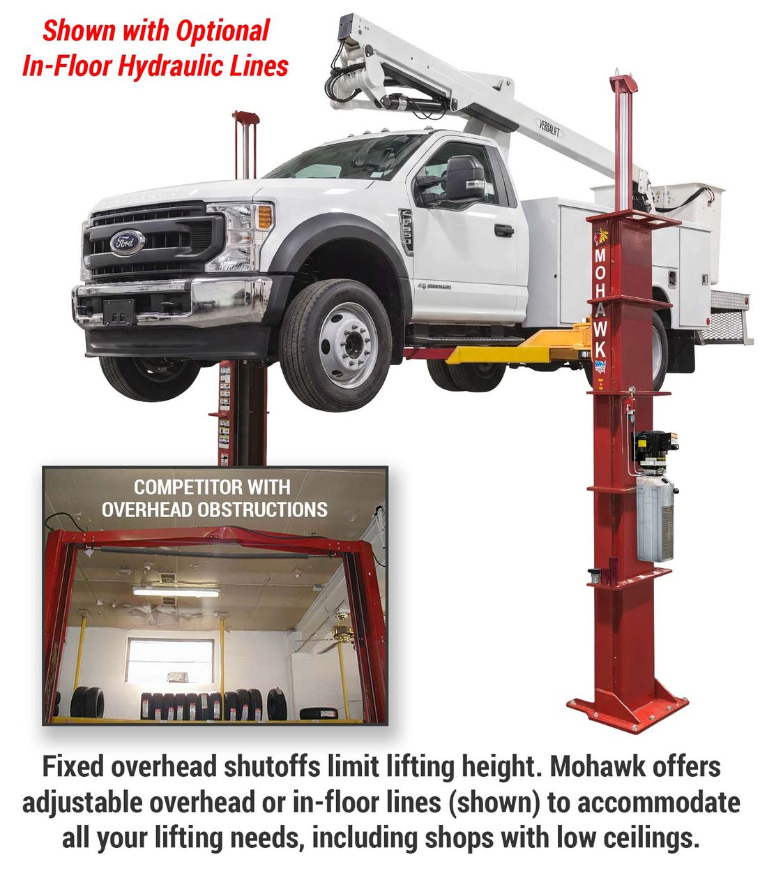 ML-220XL stainless hydraulic lines