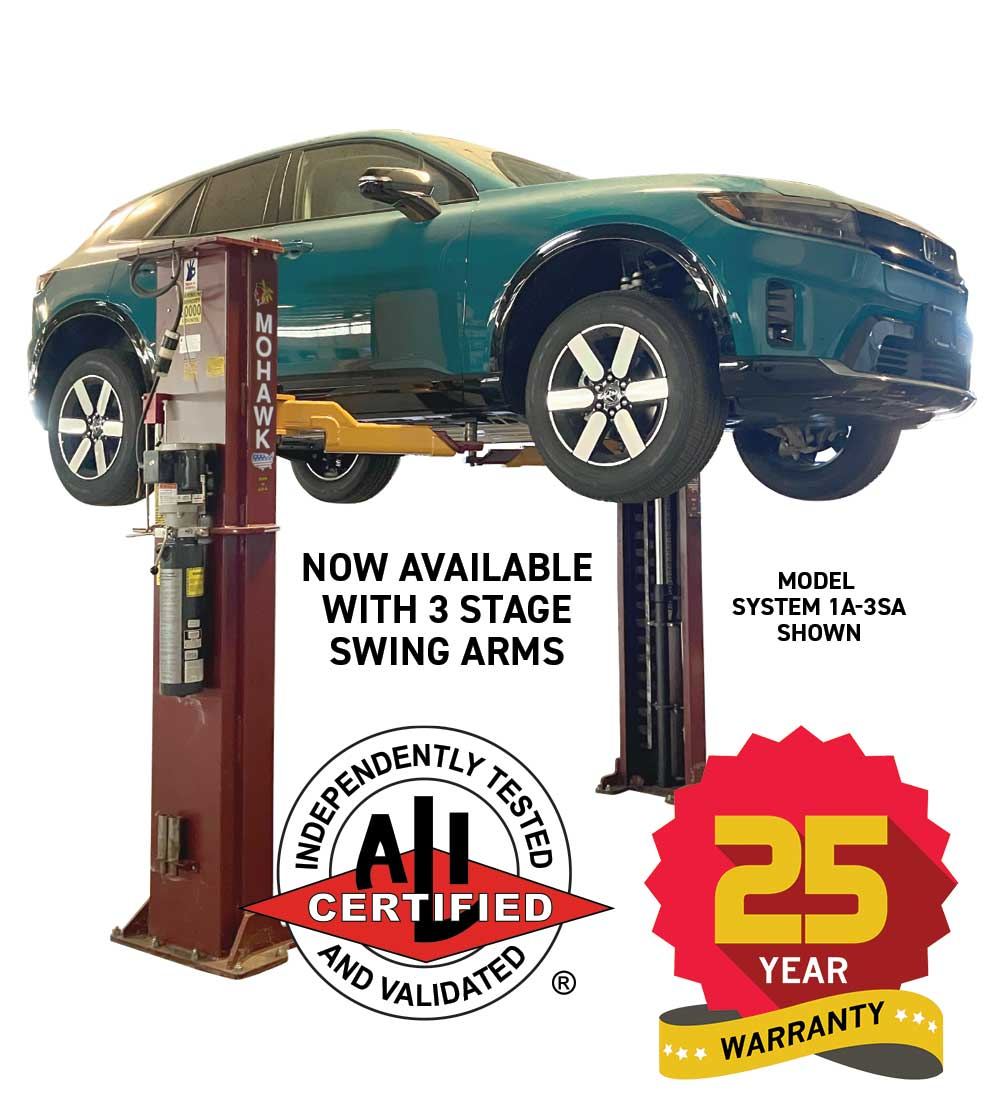 Mohawk System I — 10,000 lb Two-Post Lift