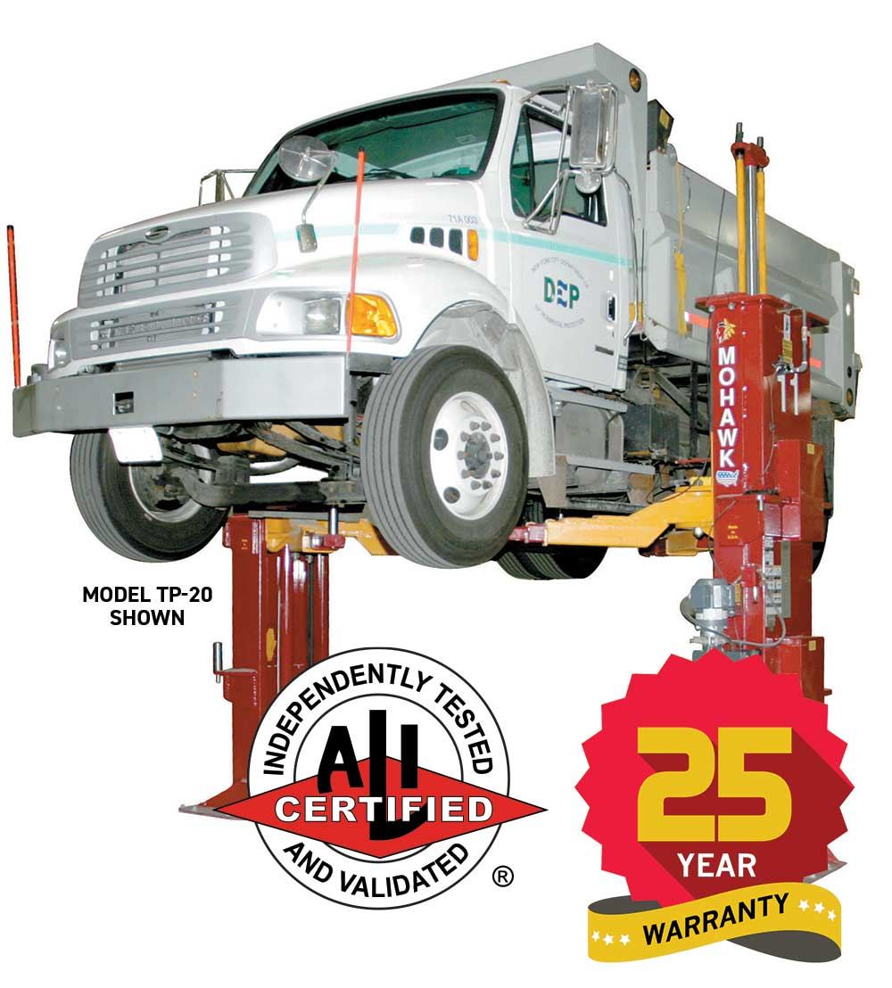 Mohawk TP-20 — 20,000 lb Two-Post Lift