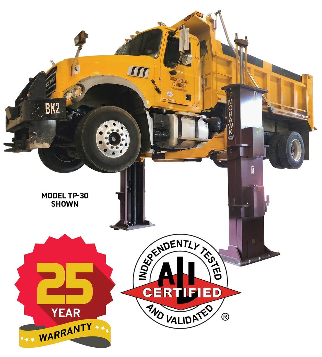 Mohawk TP-26 / TP-30 — up to 30,000 lb Two-Post Lifts