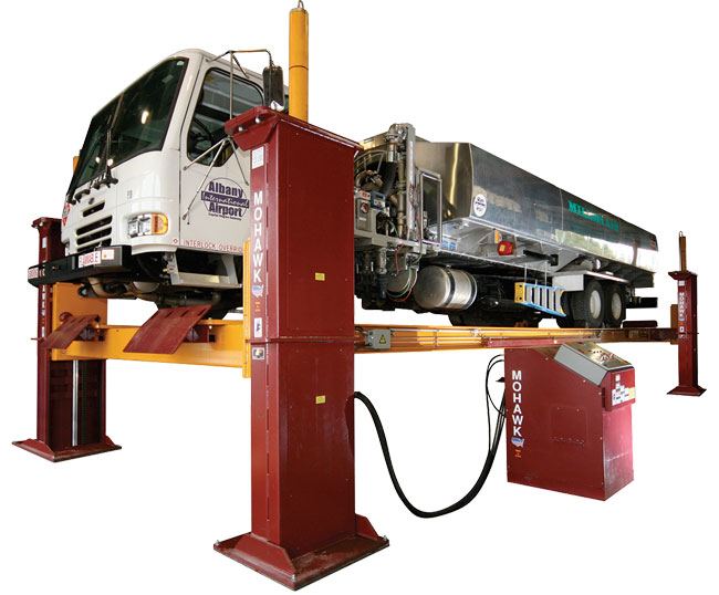 Mohawk TR-110 / TR-120 — up to 120,000 lb Four-Post Lifts