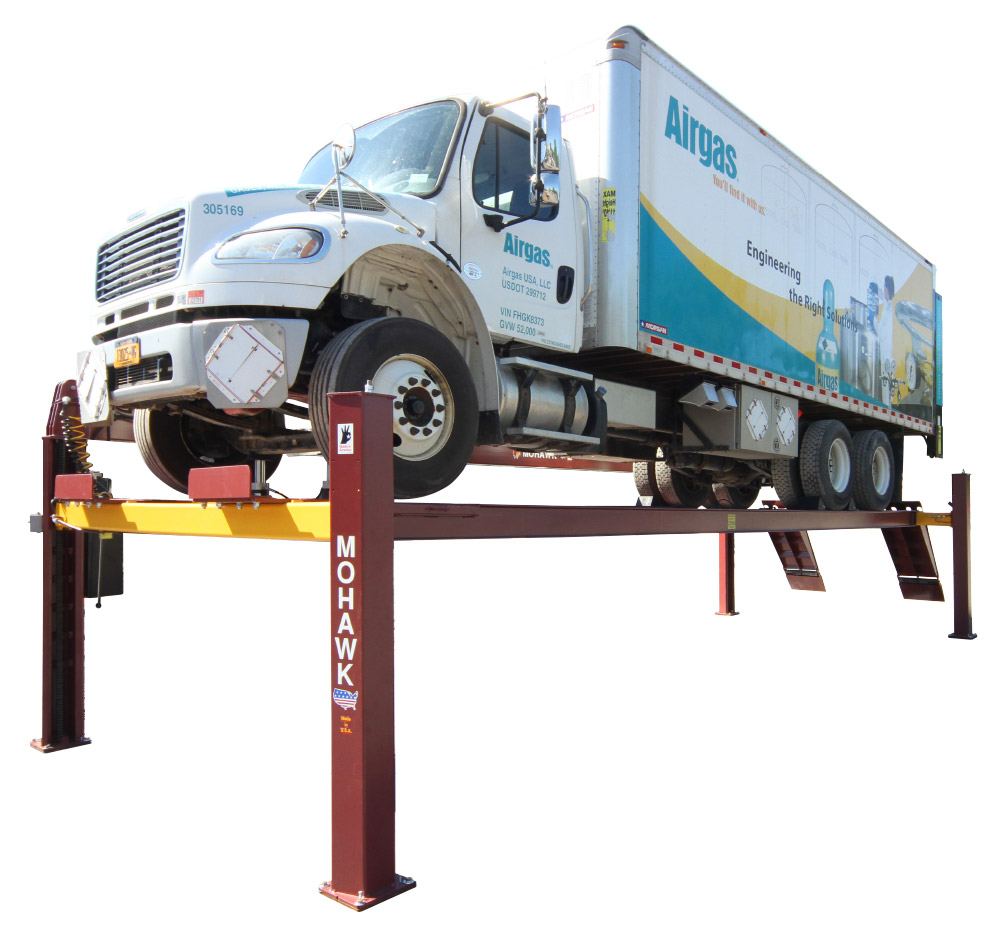 Mohawk TR-19 / TR-25 — up to 25,000 lb Four-Post Lifts