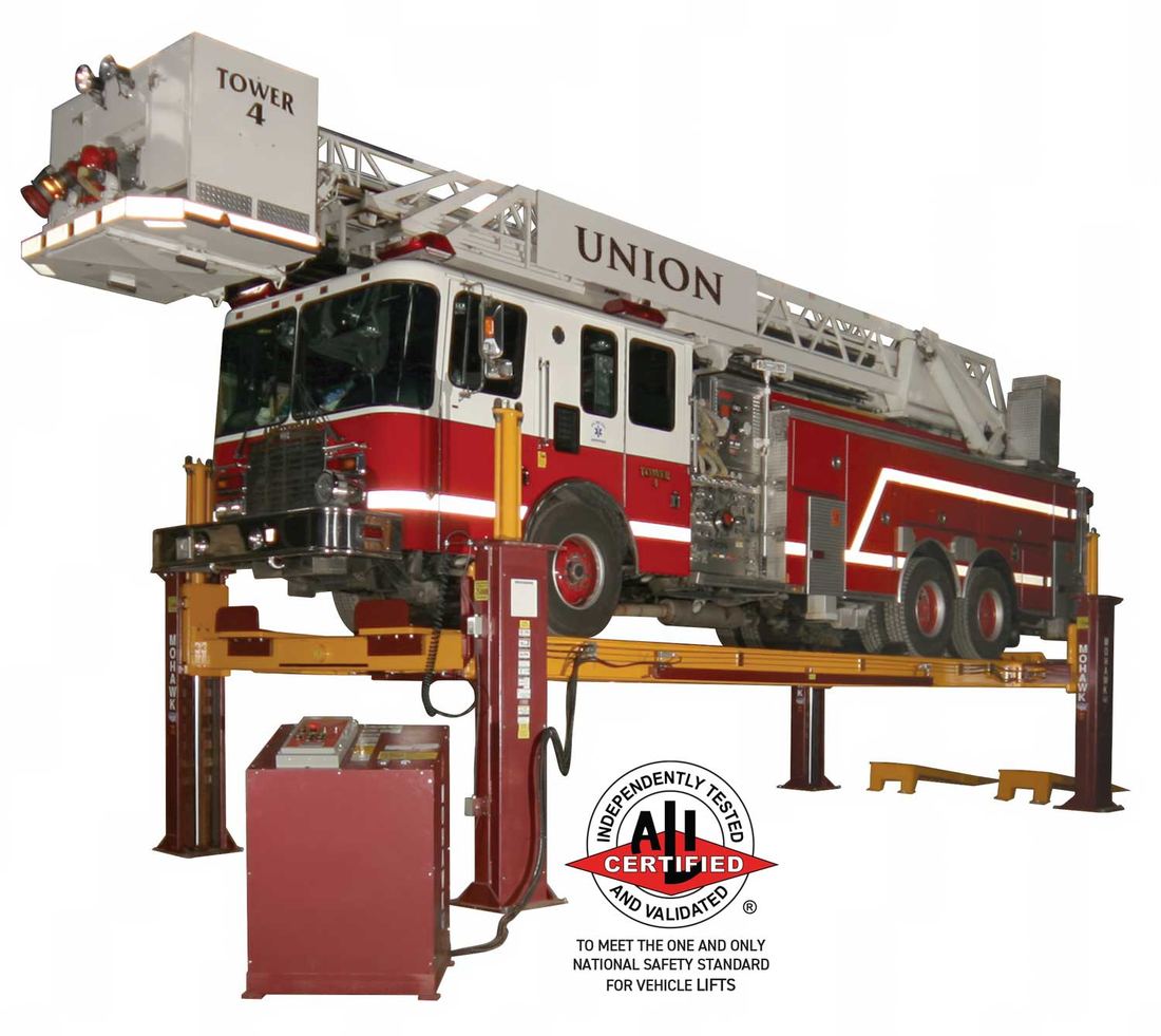 Mohawk TR Series — up to 75,000 lb Four-Post Drive-On Lifts