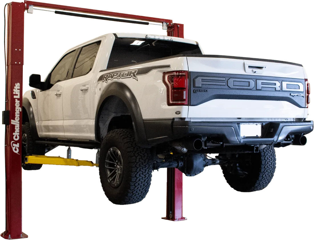 Challenger VLE10 — 10,000 lb Versymmetric® Economy Two-Post Lift